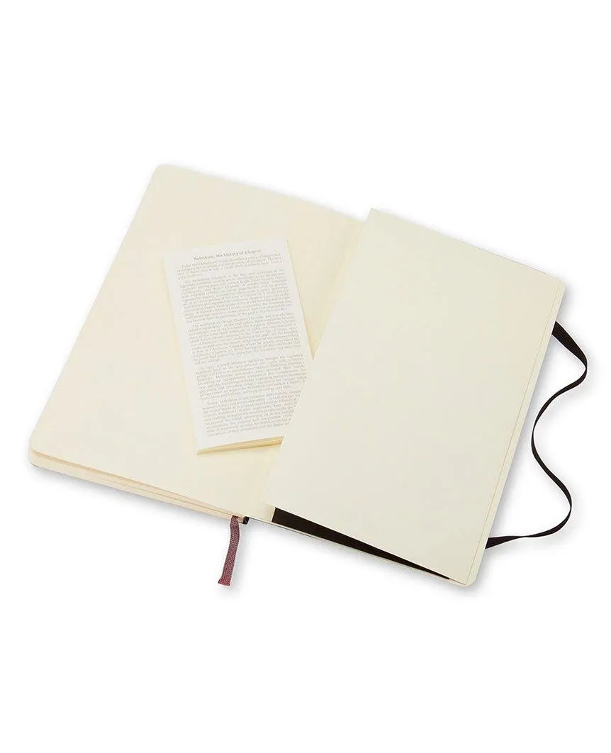Classic Notebook Soft Cover Ruled Black