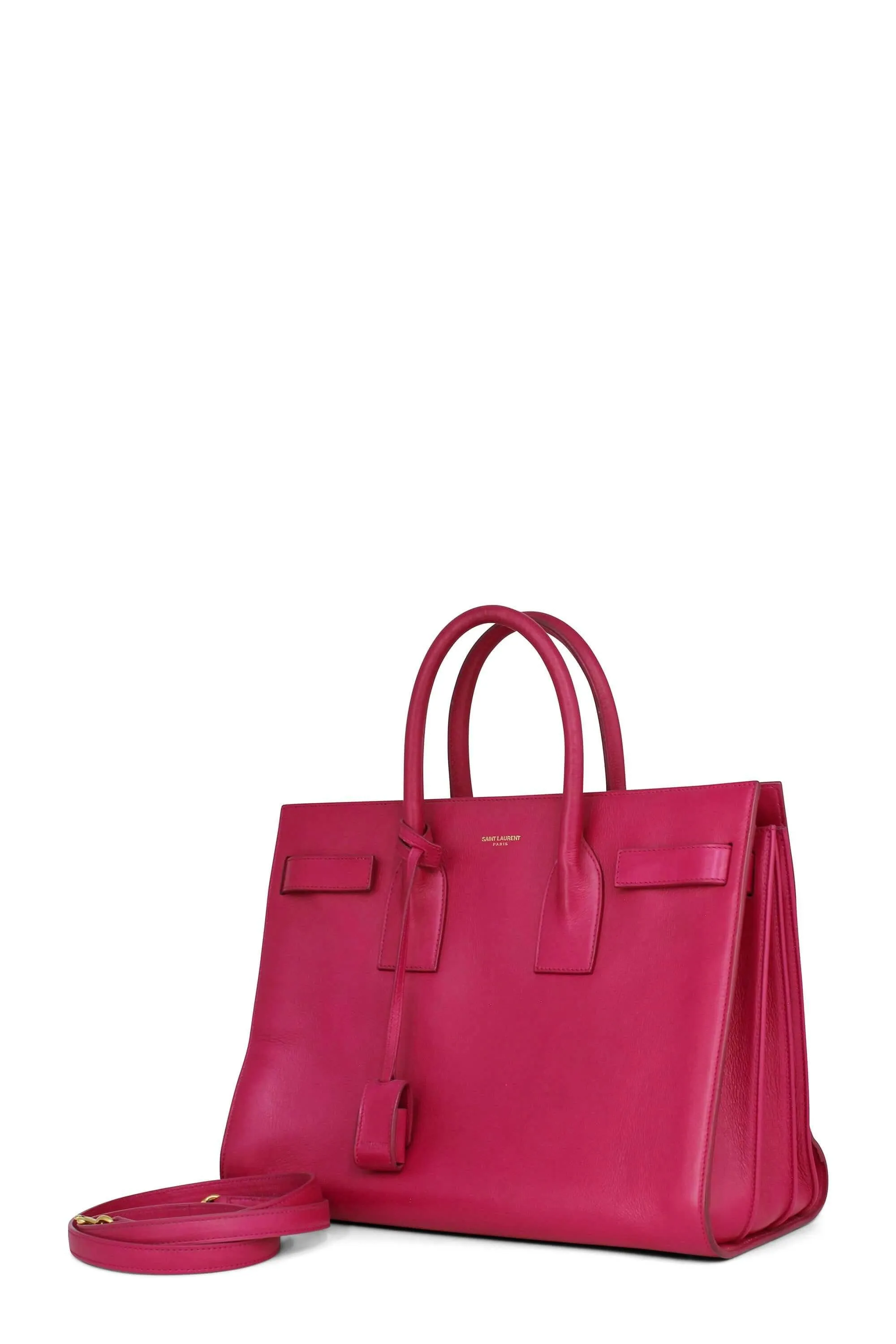 Classic Small Sac De Jour Pink With Gold Hardware