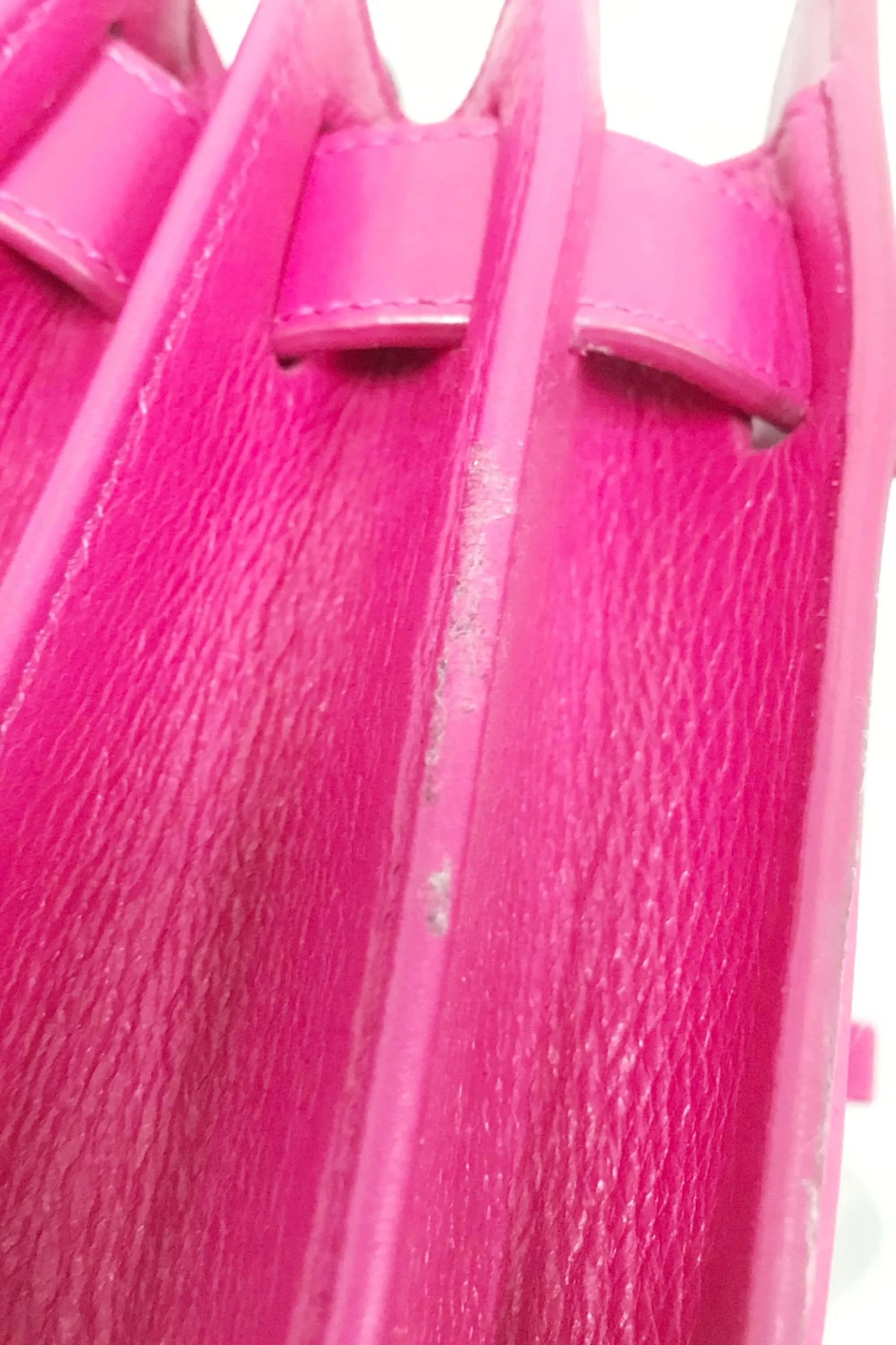 Classic Small Sac De Jour Pink With Gold Hardware