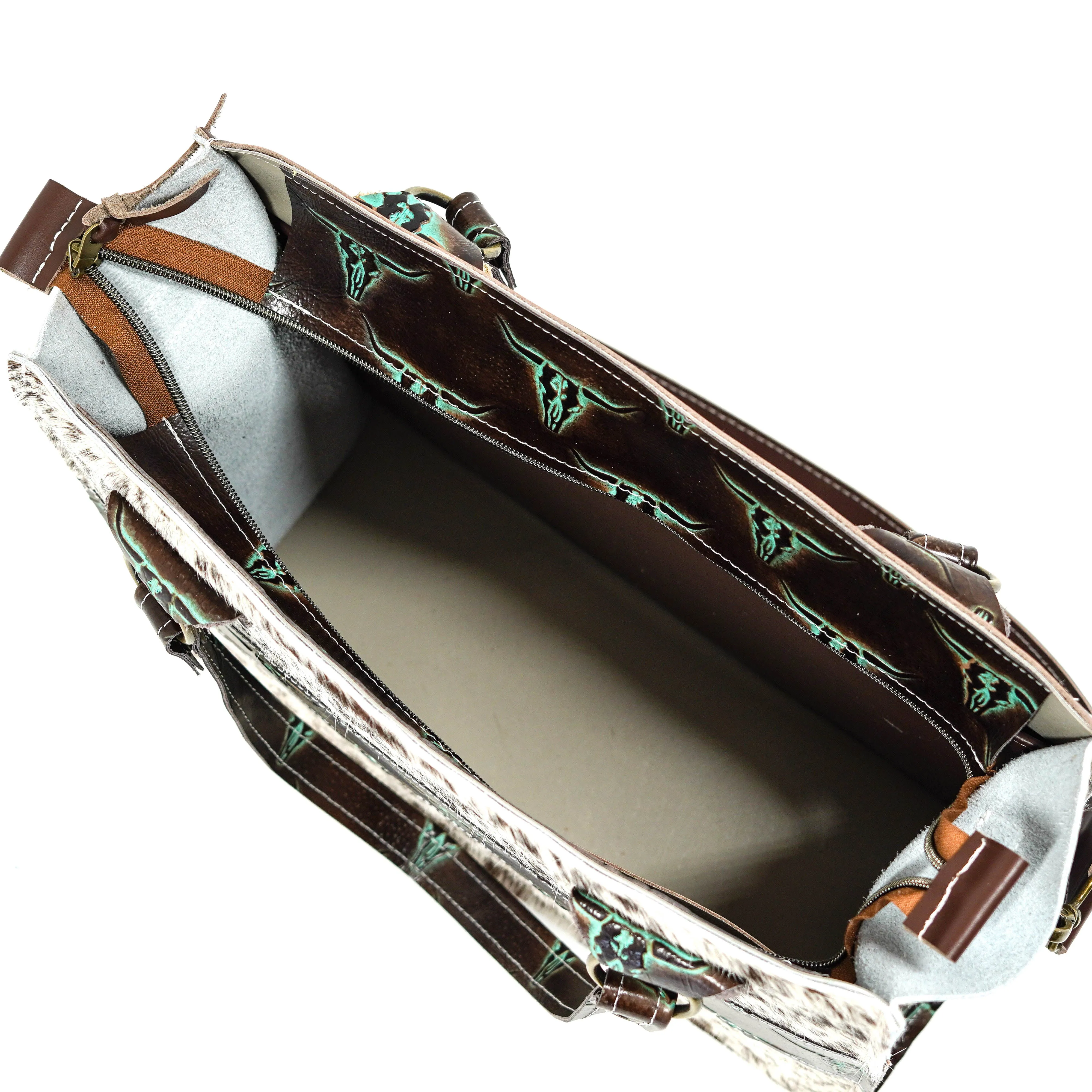 Clerk - Chocolate & White w/ Mint Chocolate Skulls