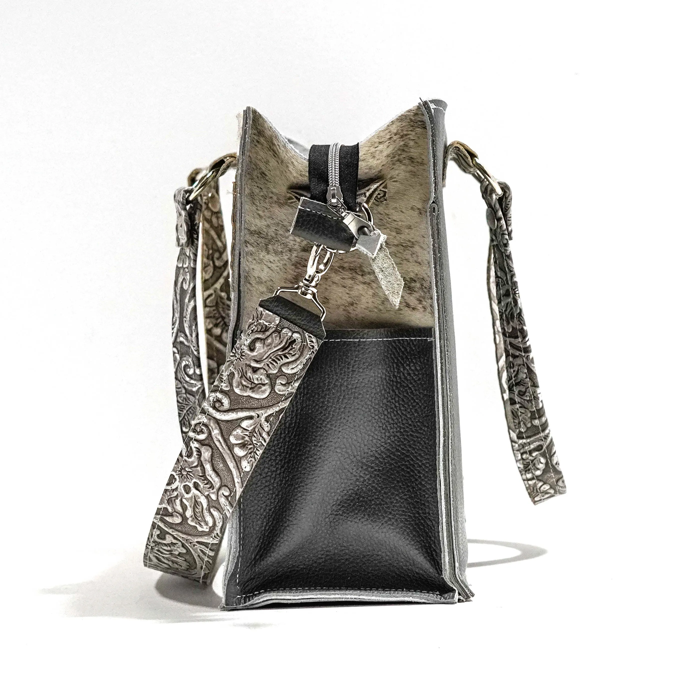 Clerk - Grey Brindle w/ Silver Tool