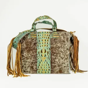 Clerk - Longhorn w/ Turquoise Croc