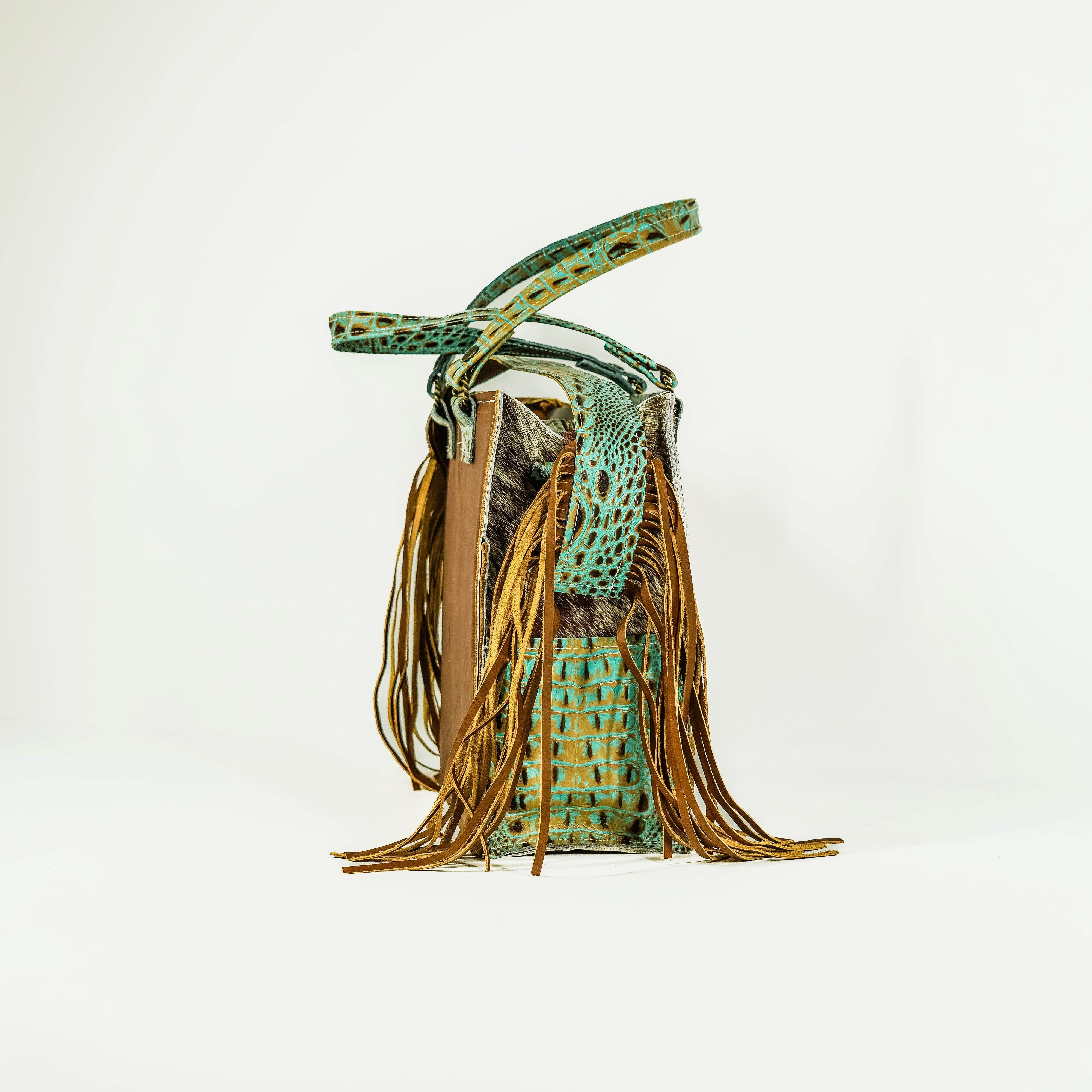 Clerk - Longhorn w/ Turquoise Croc