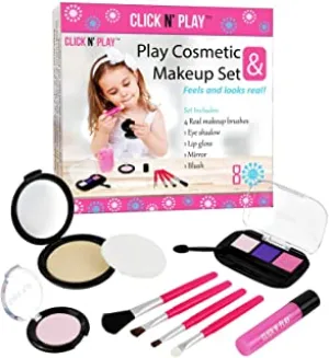 Click N' Play Pretend Play Cosmetic and Makeup Set
