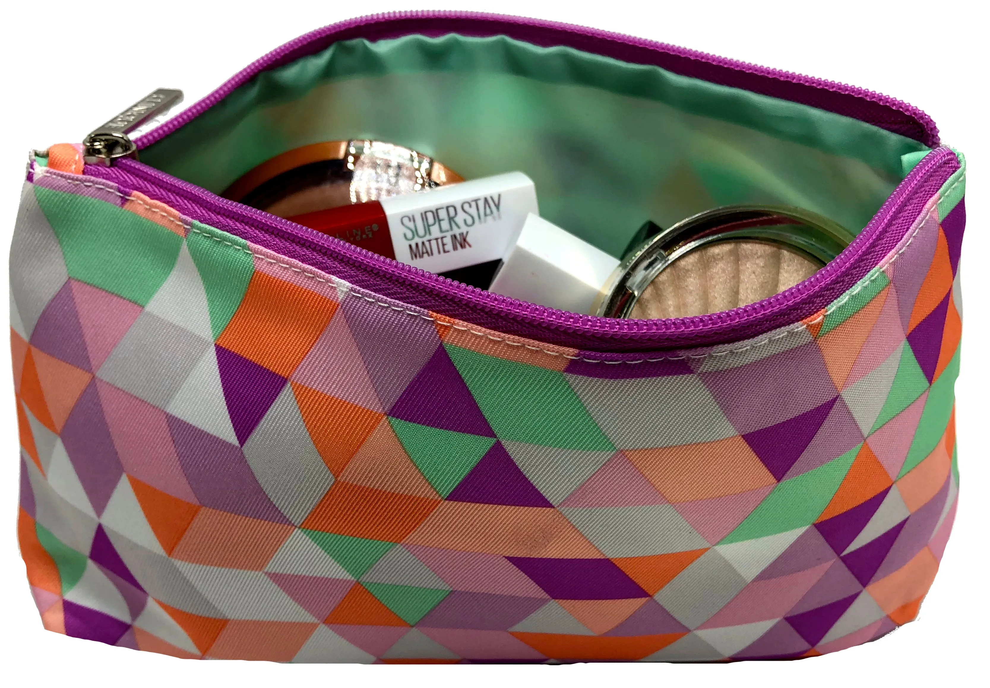 Clinique Triangle Print Cosmetic BAGS