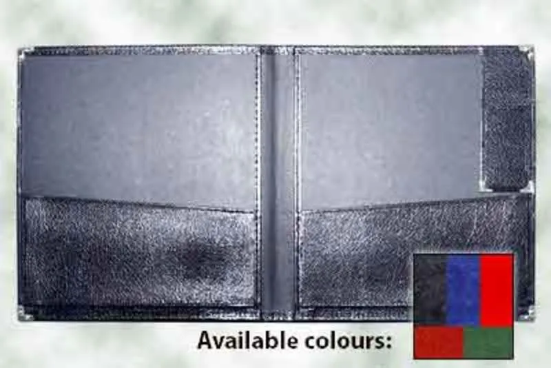 Concert Band Folio With Pencil Loop Blue