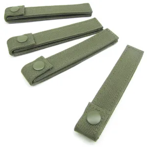 CONDOR 6" MOD STRAPS (4 PAK) O.D Green