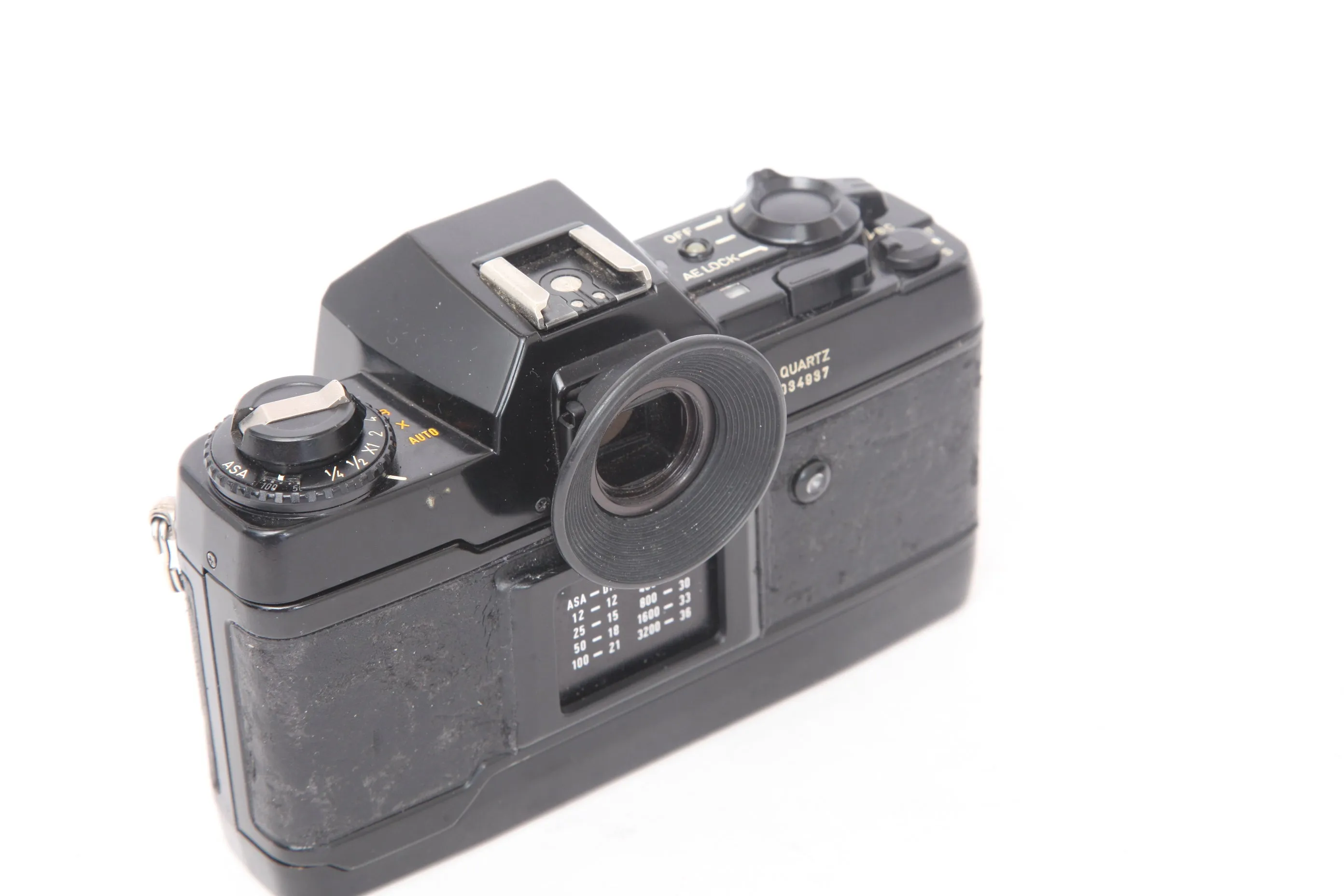 Contax 137 MD Quartz - New light seals November 2022