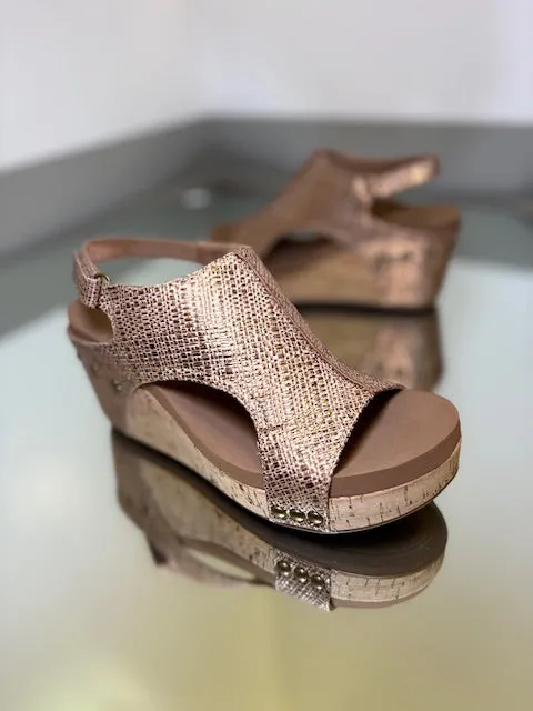 Corky's Carley Bronze Raffia