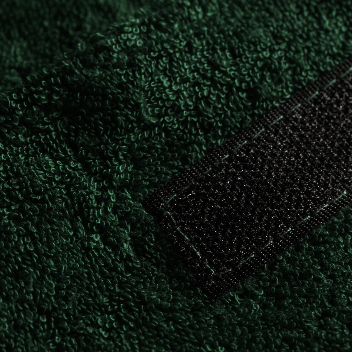 Cosmetic Headband High-Quality Terry Fabric Bottle Green