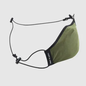 Cotton Ripstop Face Mask - Olive