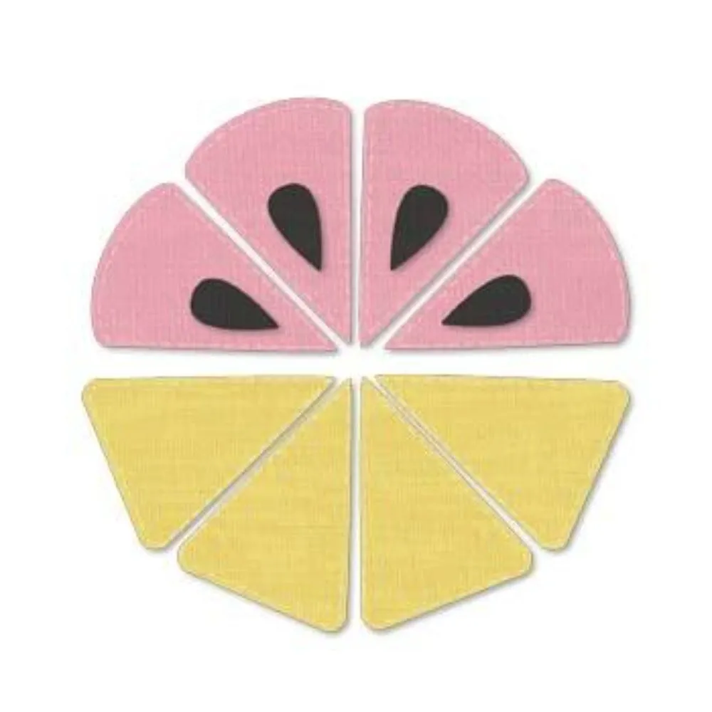 Crafters Edge Fruit Wedges Set of 3 Fabric Cutting Dies