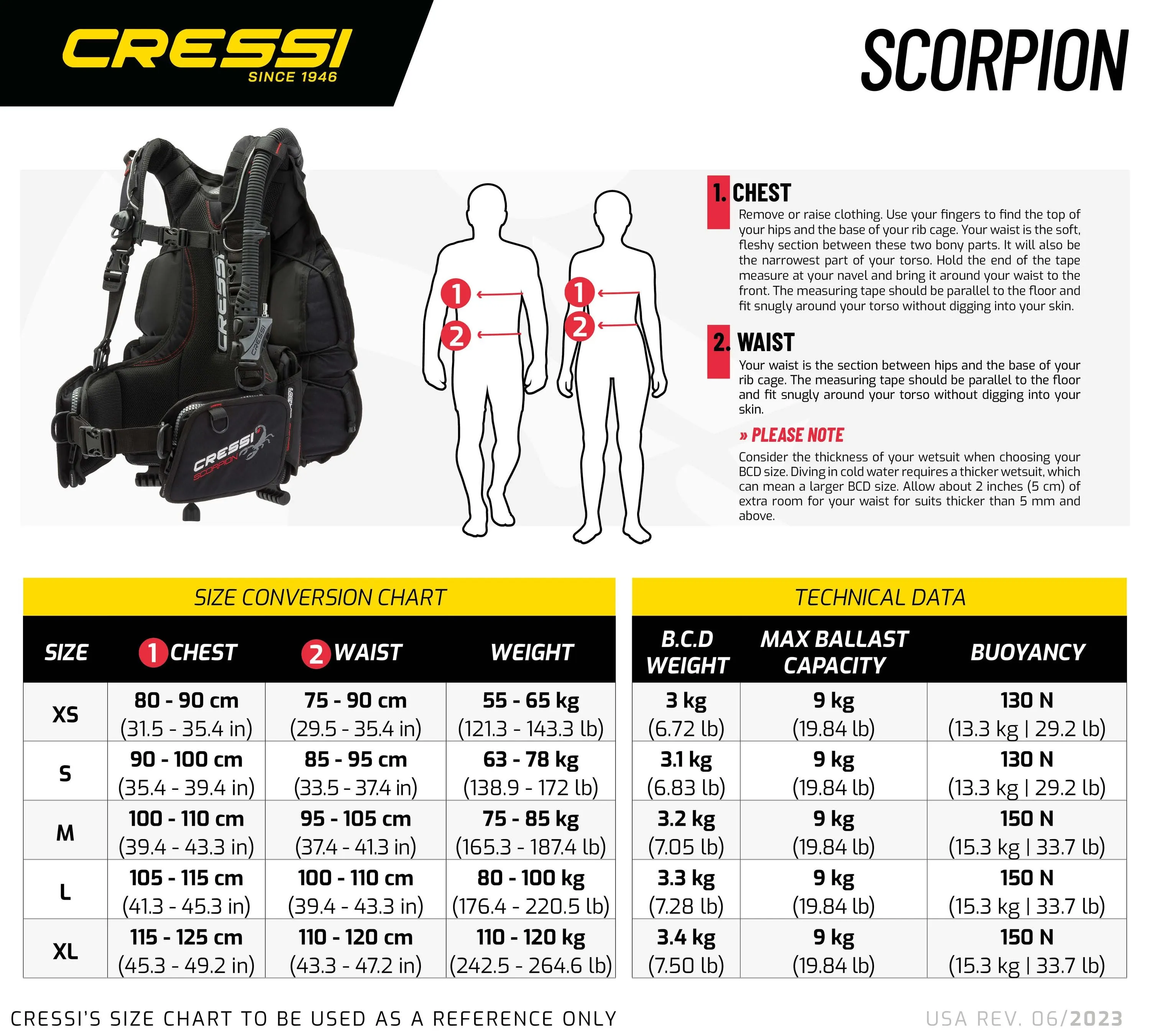 Cressi Scorpion BCD