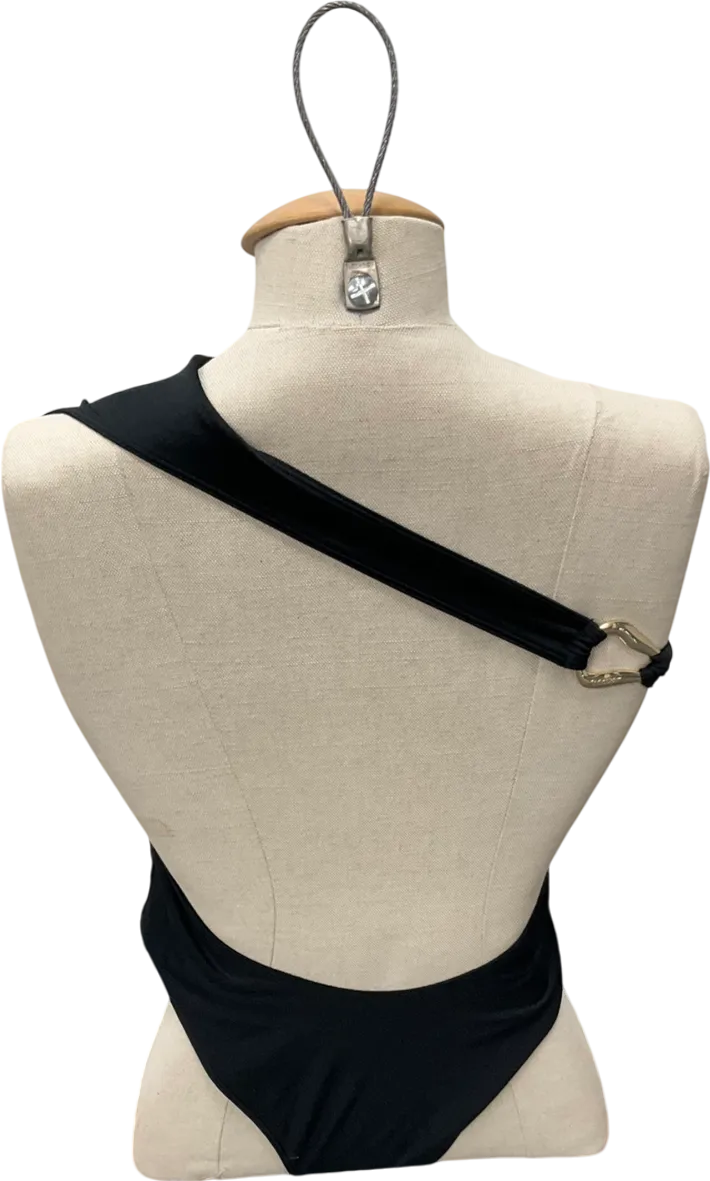 cultira Black Strap Shoulder One Piece UK S