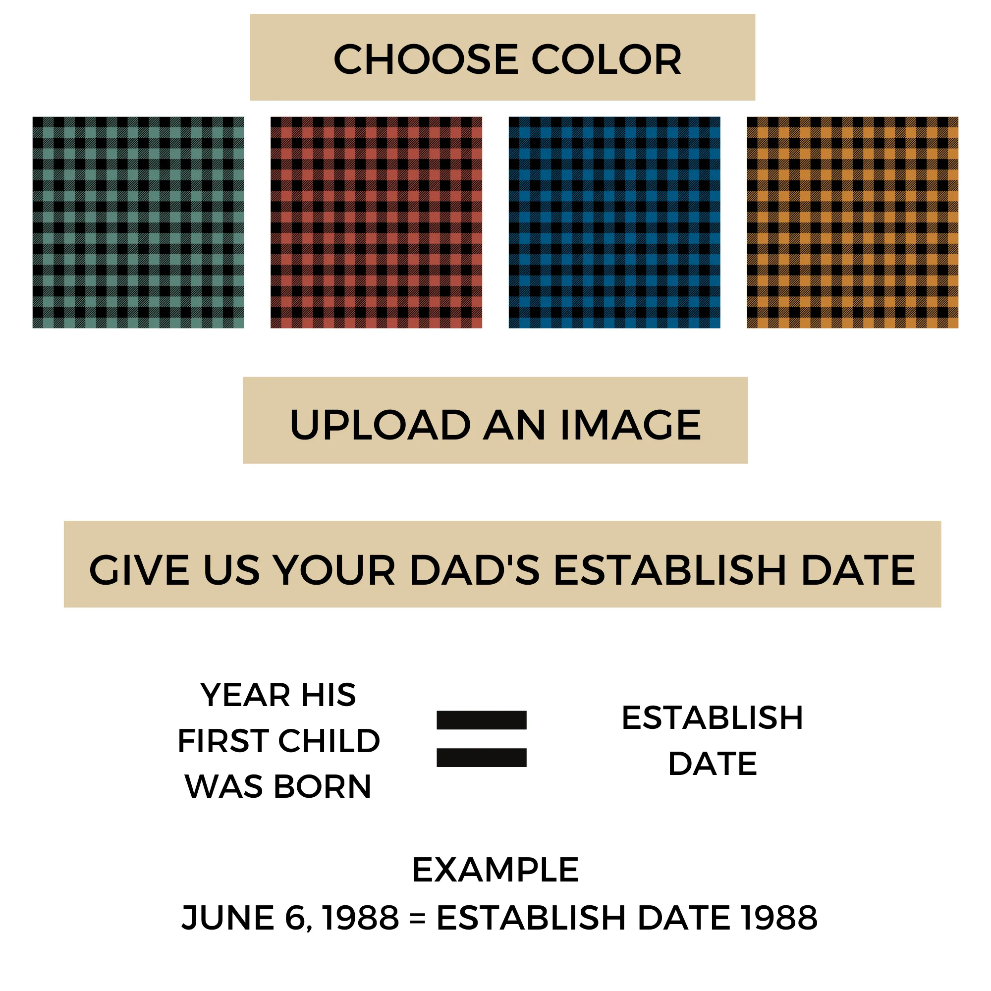Custom Father's Day Treat Box