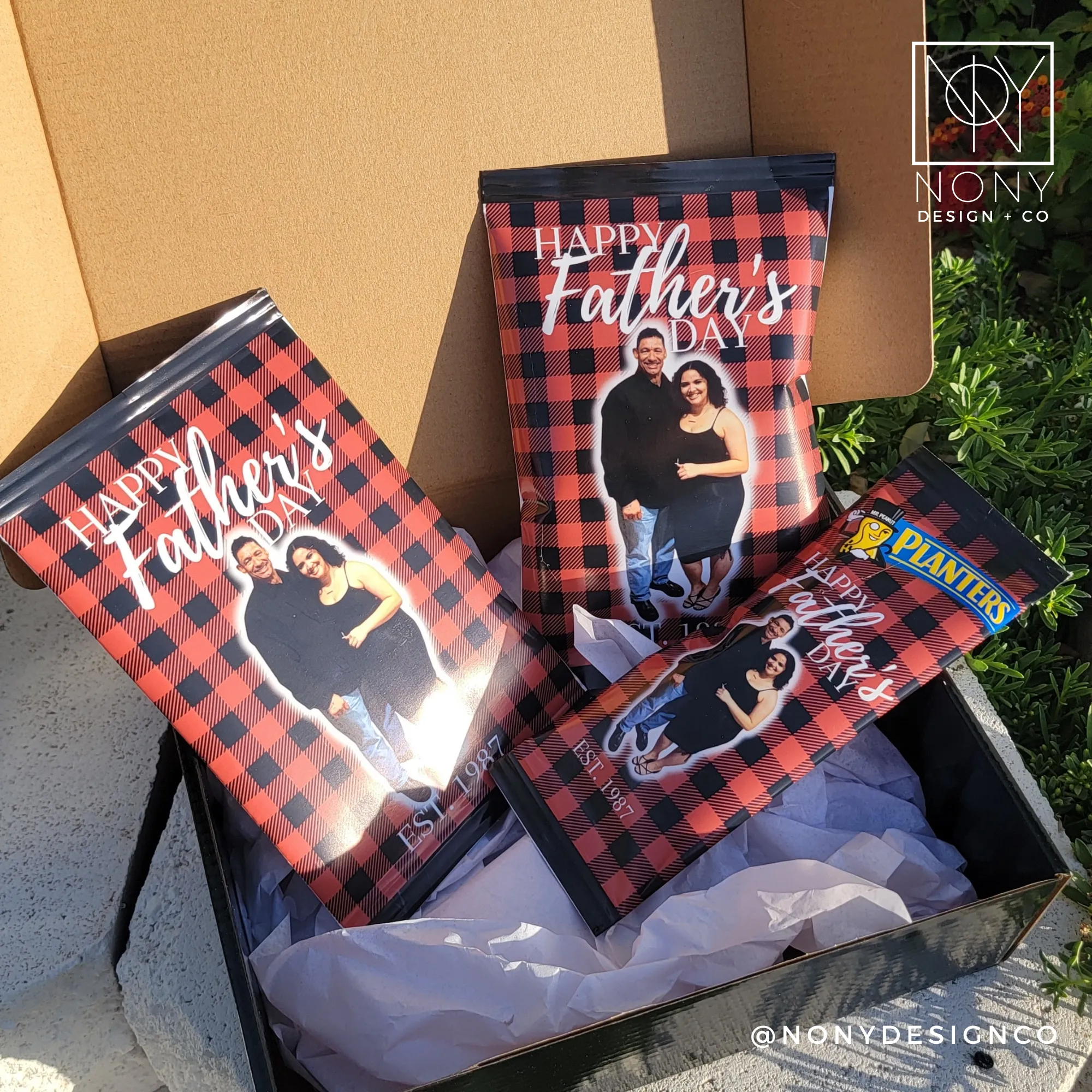 Custom Father's Day Treat Box