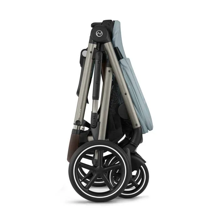 Cybex Gazelle S Twin Pushchair - Taupe / Stormy Blue