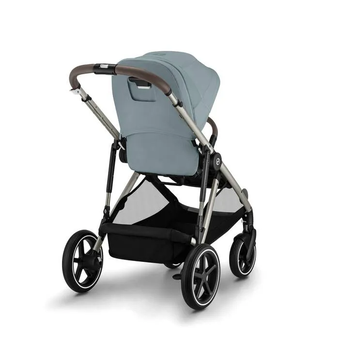 Cybex Gazelle S Twin Pushchair - Taupe / Stormy Blue