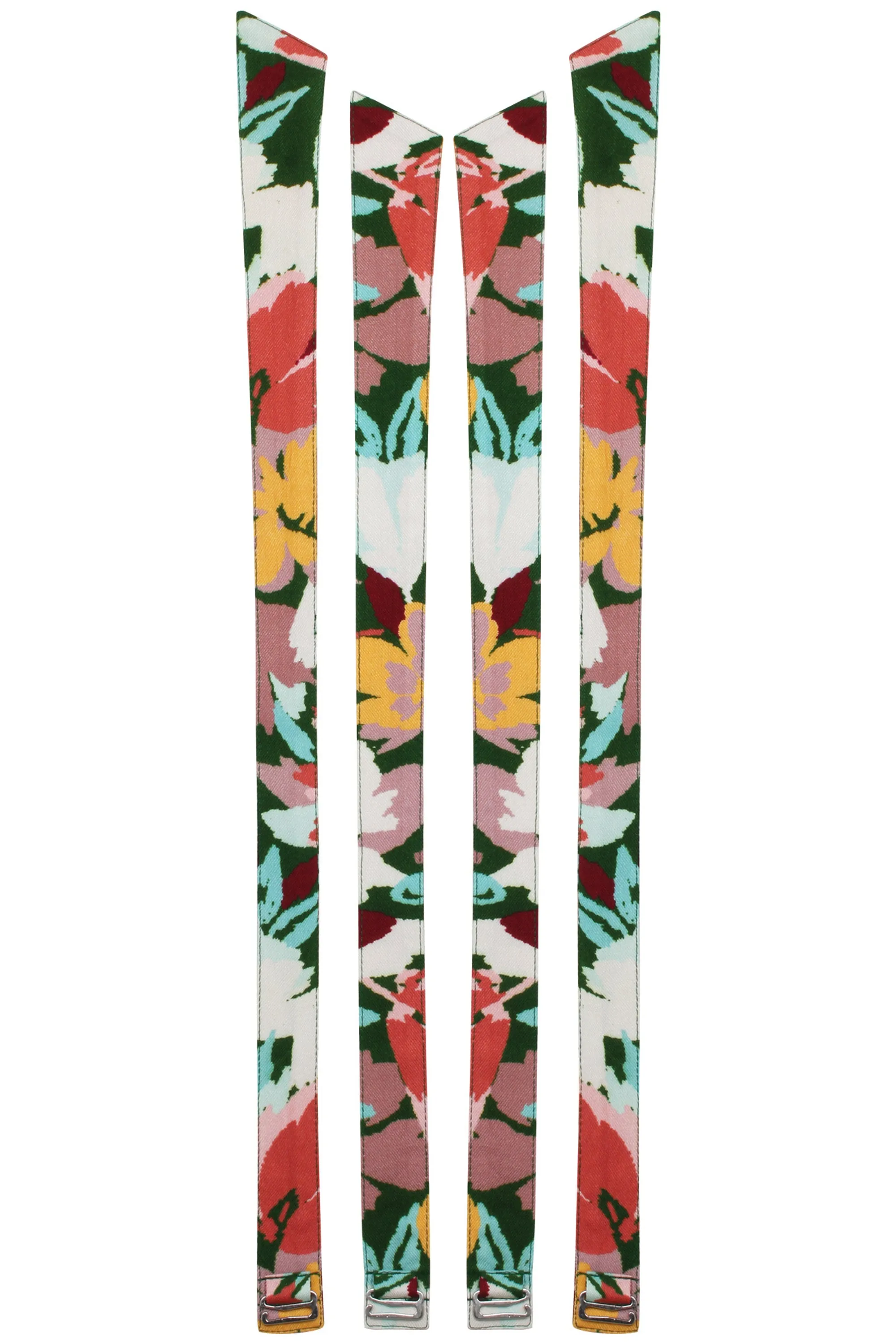 Dahlia Shoulder Strap Floral Explosion Viscose
