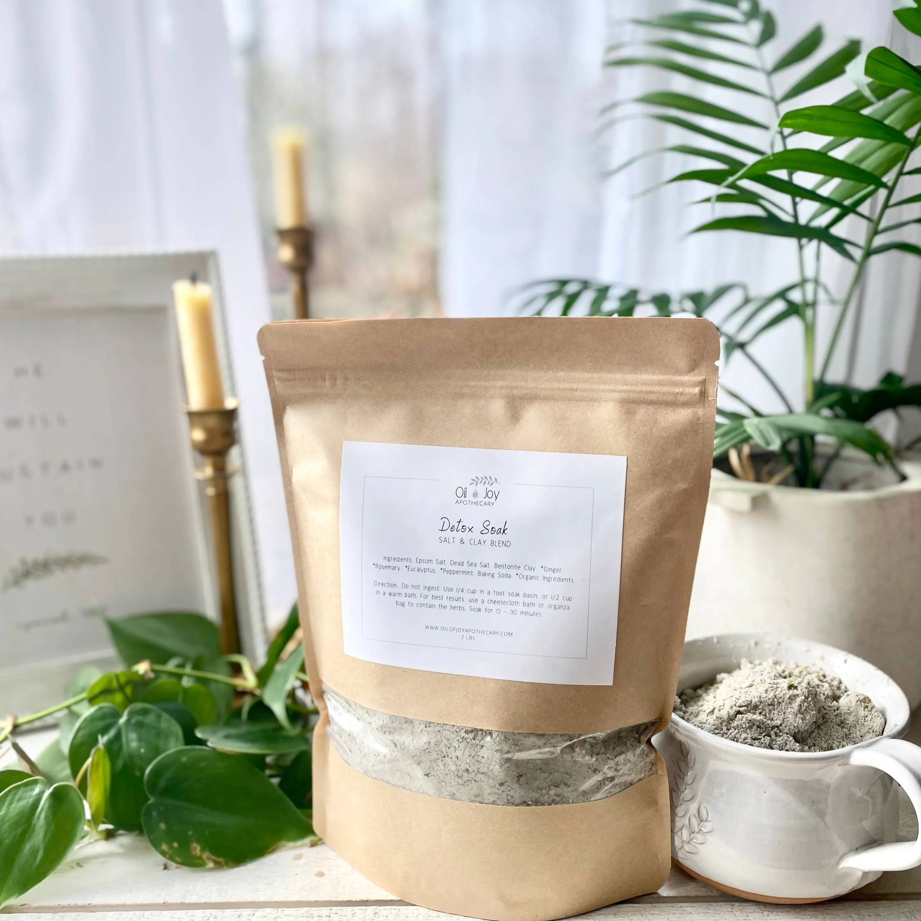 Detox Salt & Clay Soak