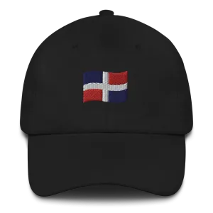 Dominican Republic Flag Emoji Dad hat