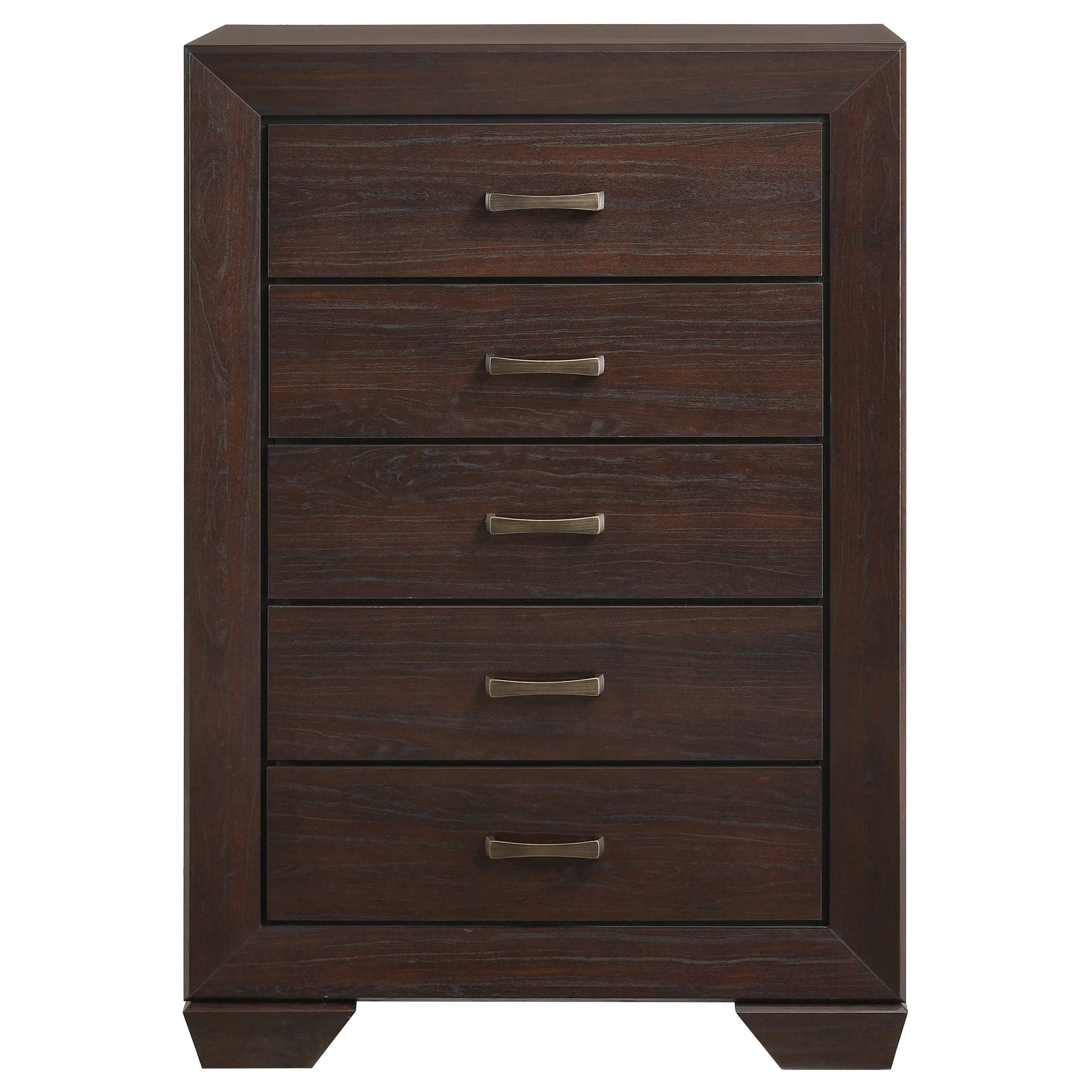 Dorian 5-piece Full Bedroom Set Dark Cocoa