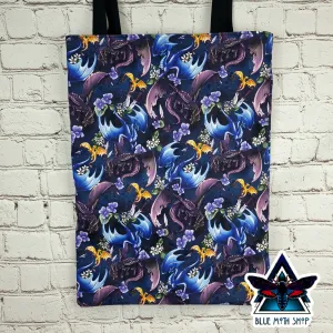 Dragons 4th Wing 100% Cotton Canvas Tote Bag