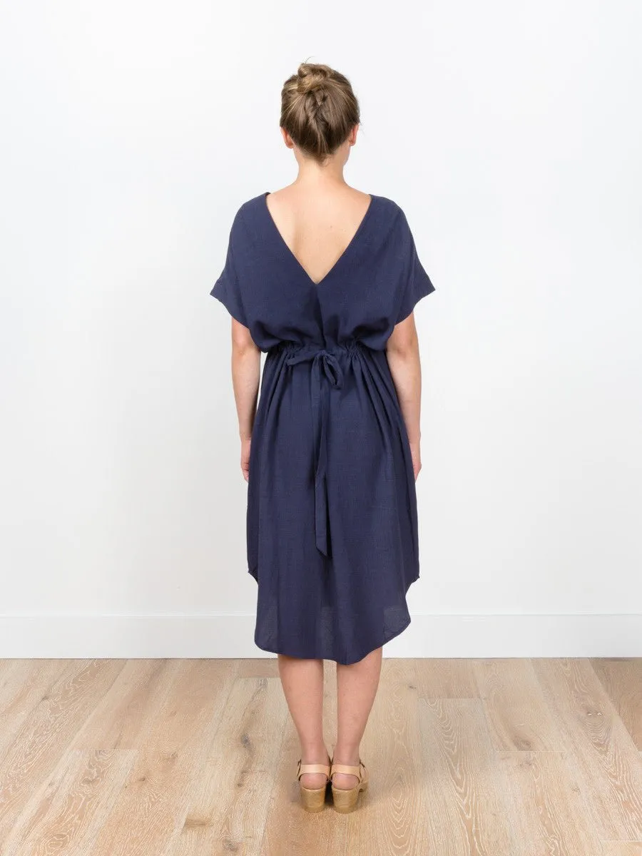 drawstring dress