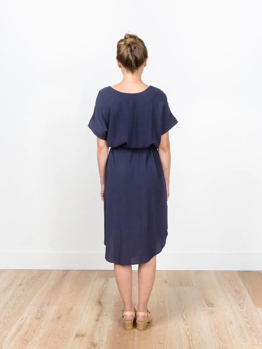 drawstring dress