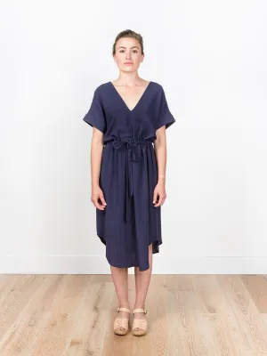 drawstring dress