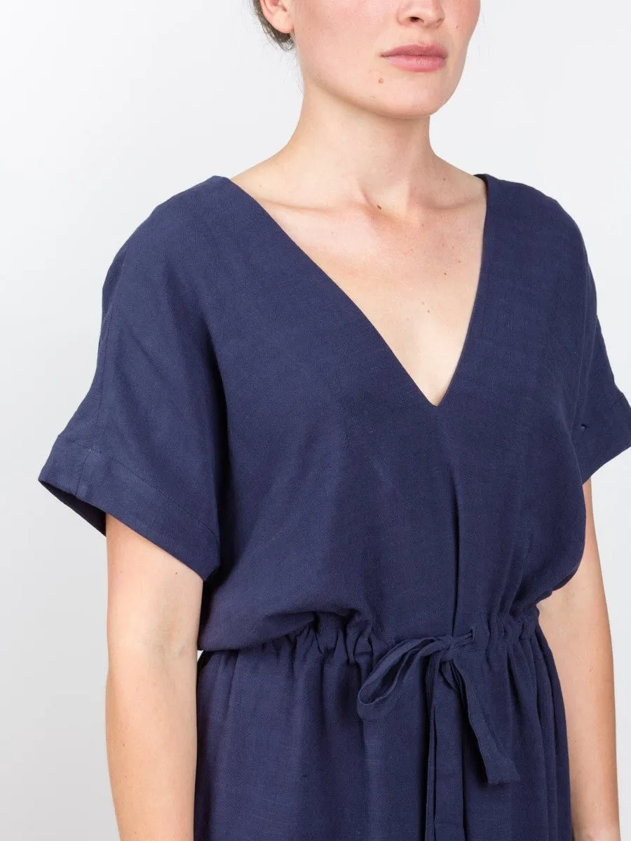 drawstring dress