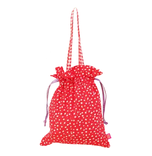 Drawstring tote bag - Apple sprinkle