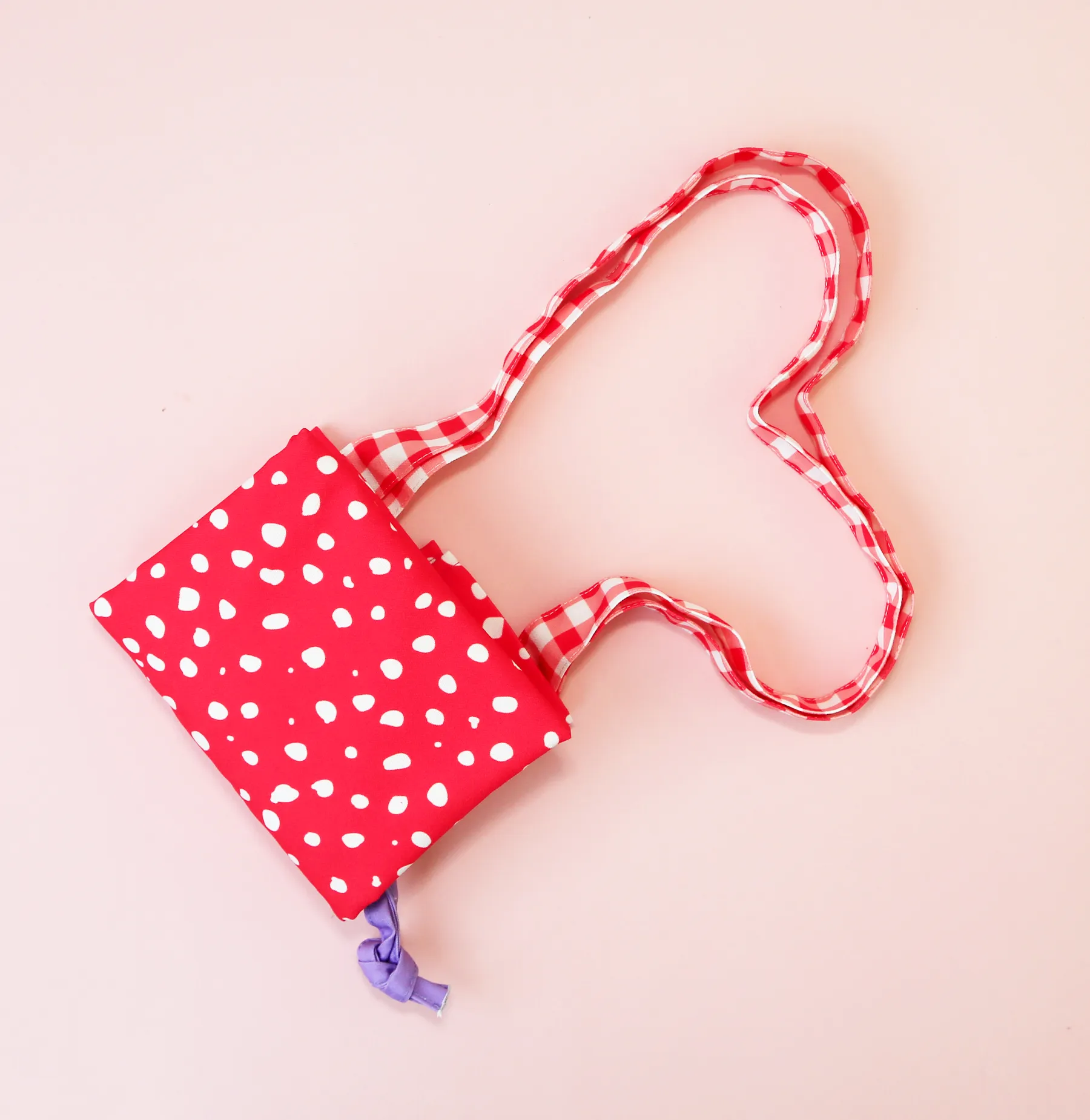 Drawstring tote bag - Apple sprinkle