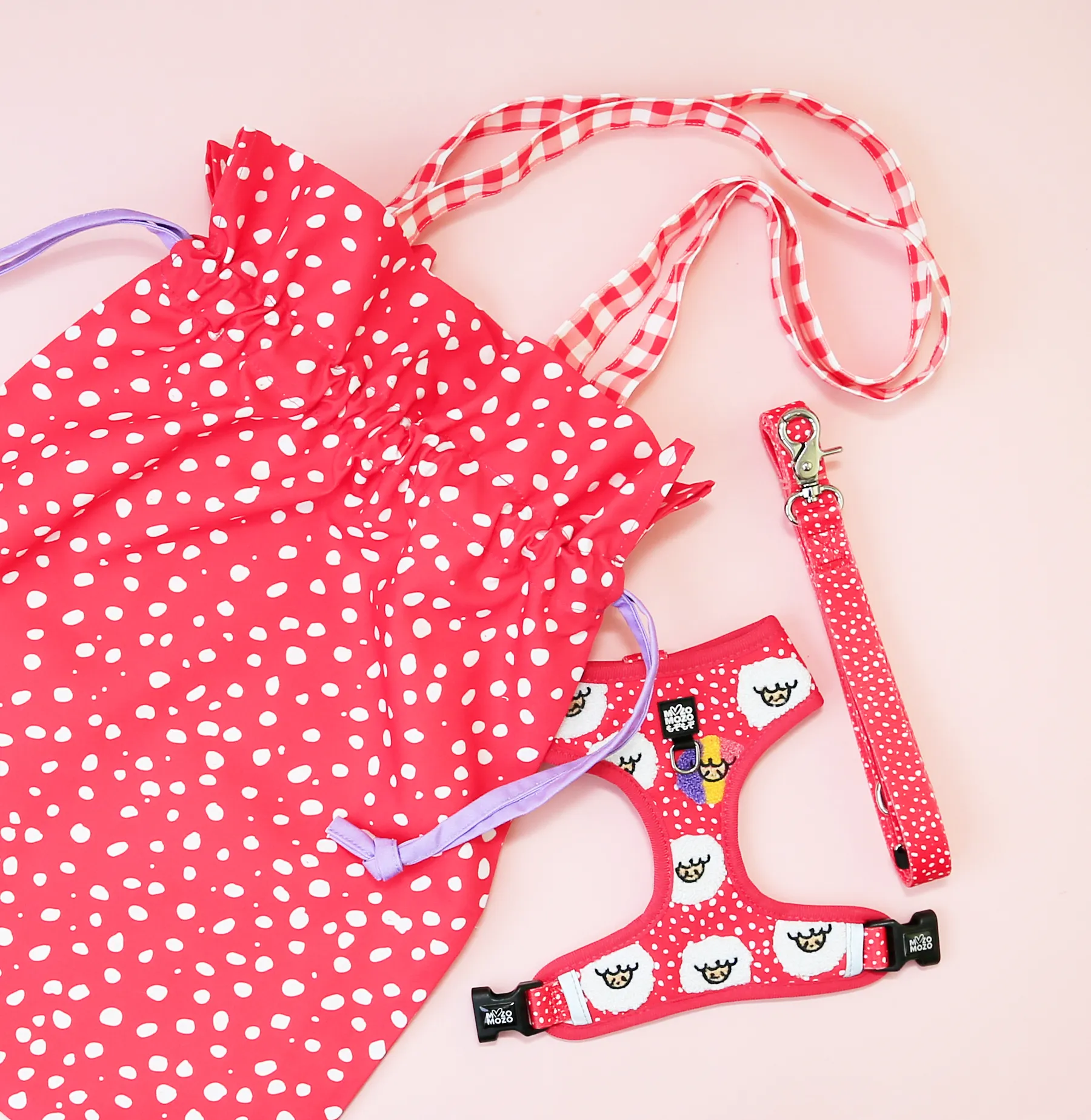 Drawstring tote bag - Apple sprinkle