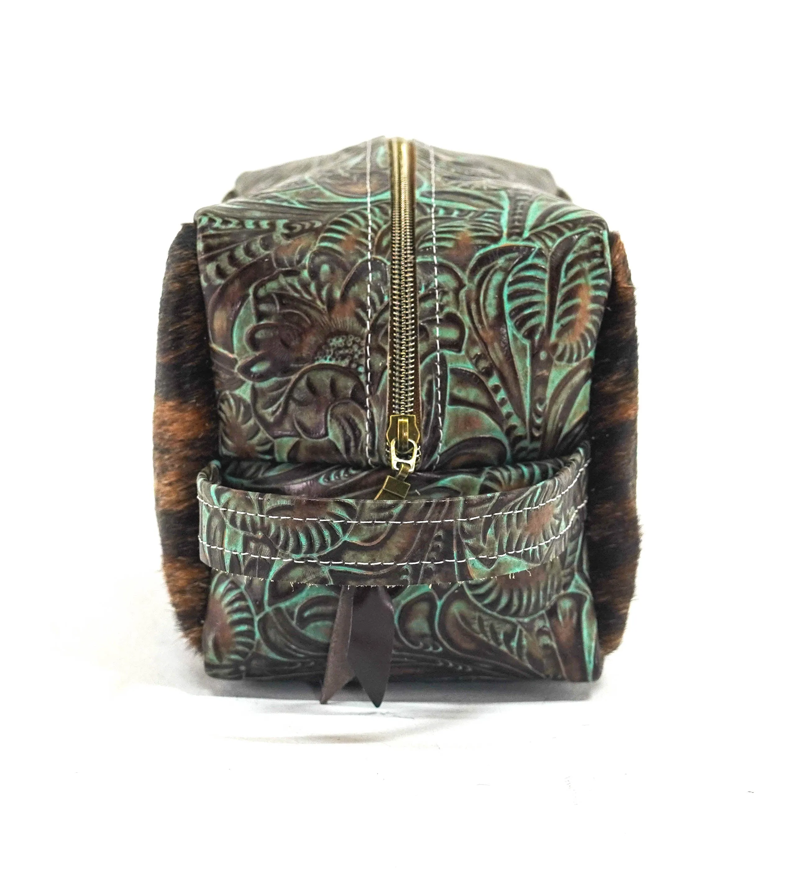 Dutton - Brindle w/ Turquoise Dallas Tool