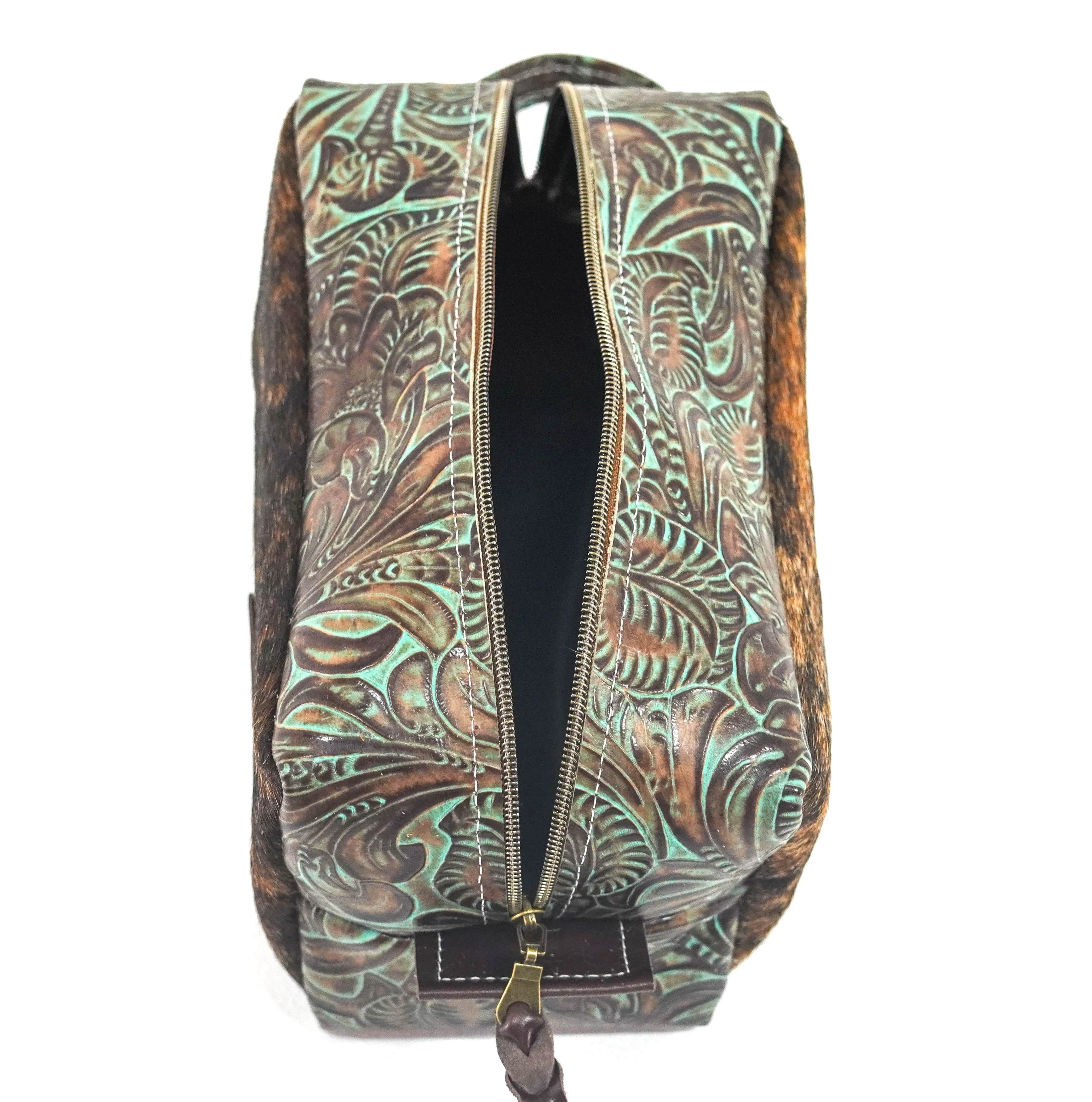 Dutton - Brindle w/ Turquoise Dallas Tool