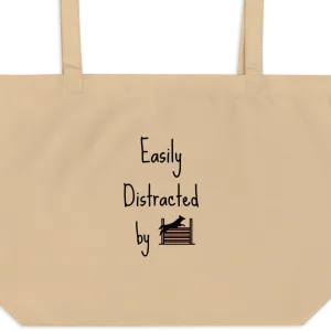 Easily Distracted by Agility X-Large Tote/ Shopping Bags
