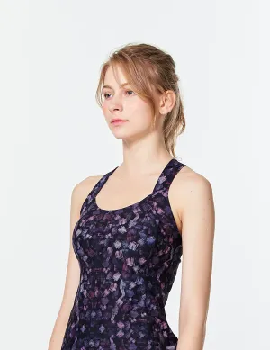 easyoga LESPIRO Exquisite X Tank - FE6 Graffiti Purple