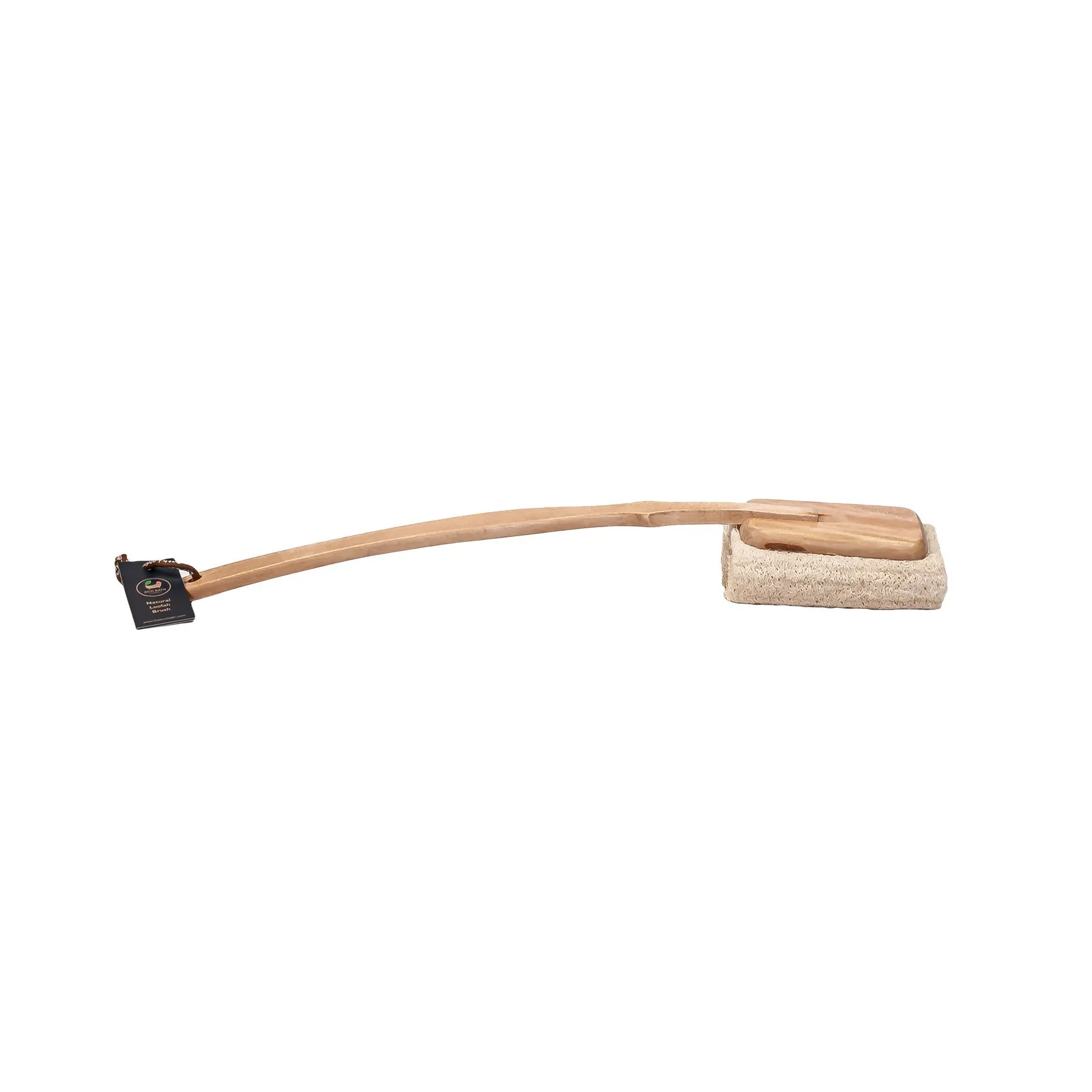 Eco Bath London Natural Loofah Brush with Detachable Handle