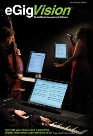 EGIGVISION SHEET MUSIC MANAGEMENT SOFTWARE
