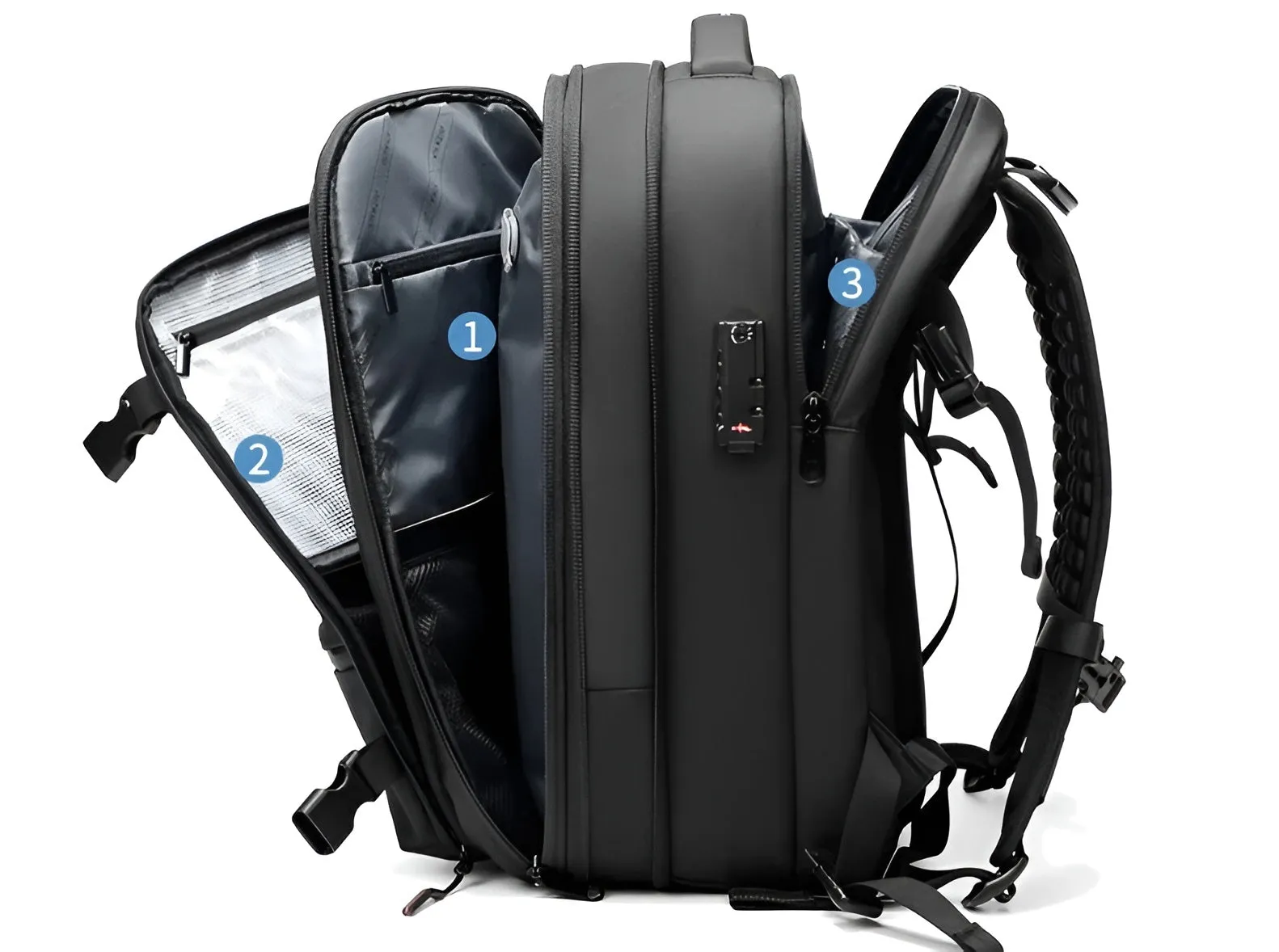 Ellie | Trendy Backpack with Smart Vacuum Compression