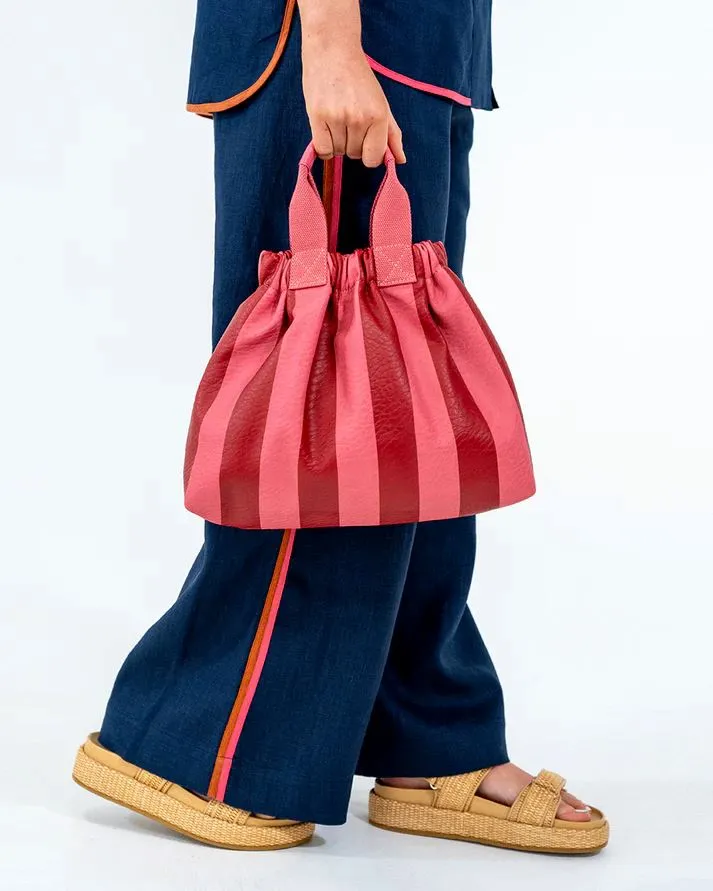 ELMS   KING Montague Tote - Burgundy & Blossom