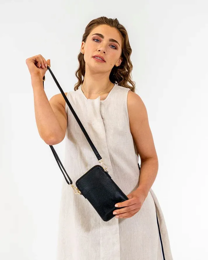 ELMS   KING Sullivan Phone Bag - Black
