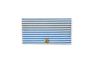 Eloise Clutch in Ocean Blue
