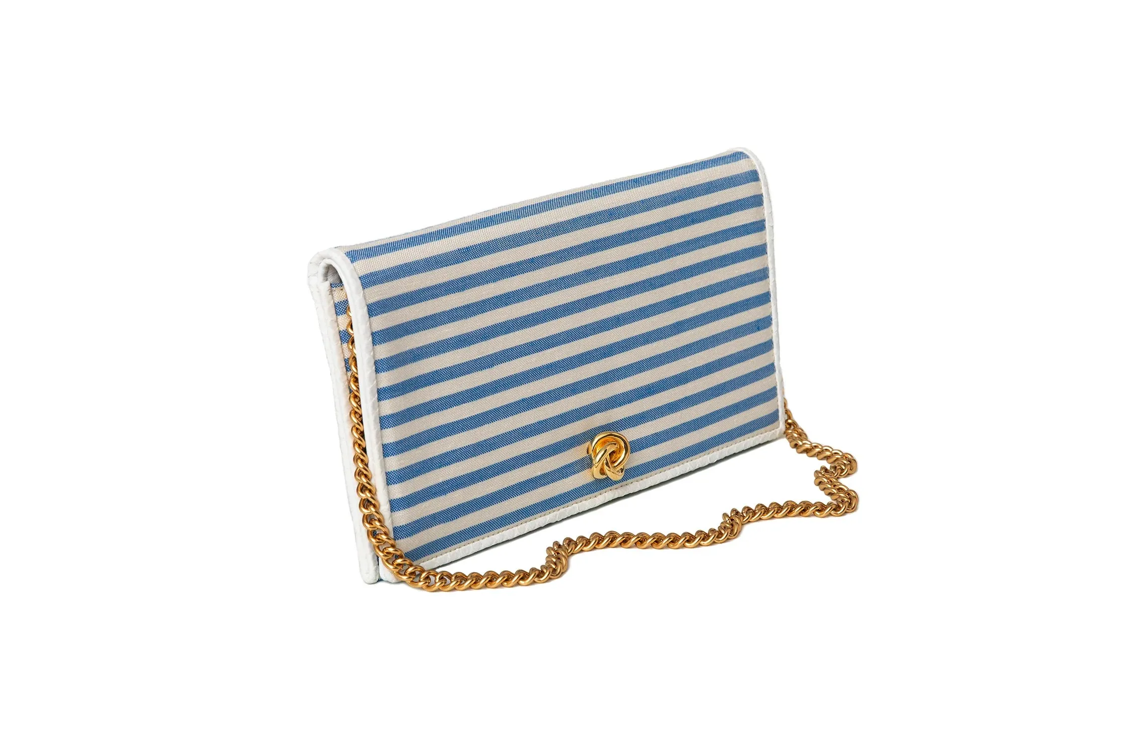 Eloise Clutch in Ocean Blue