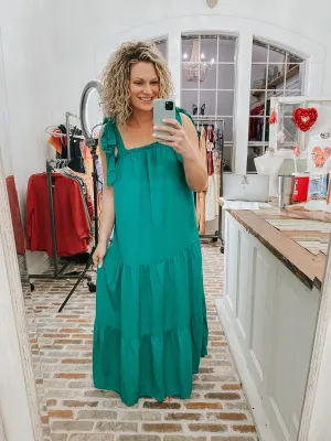 Emerald Maxi Dress
