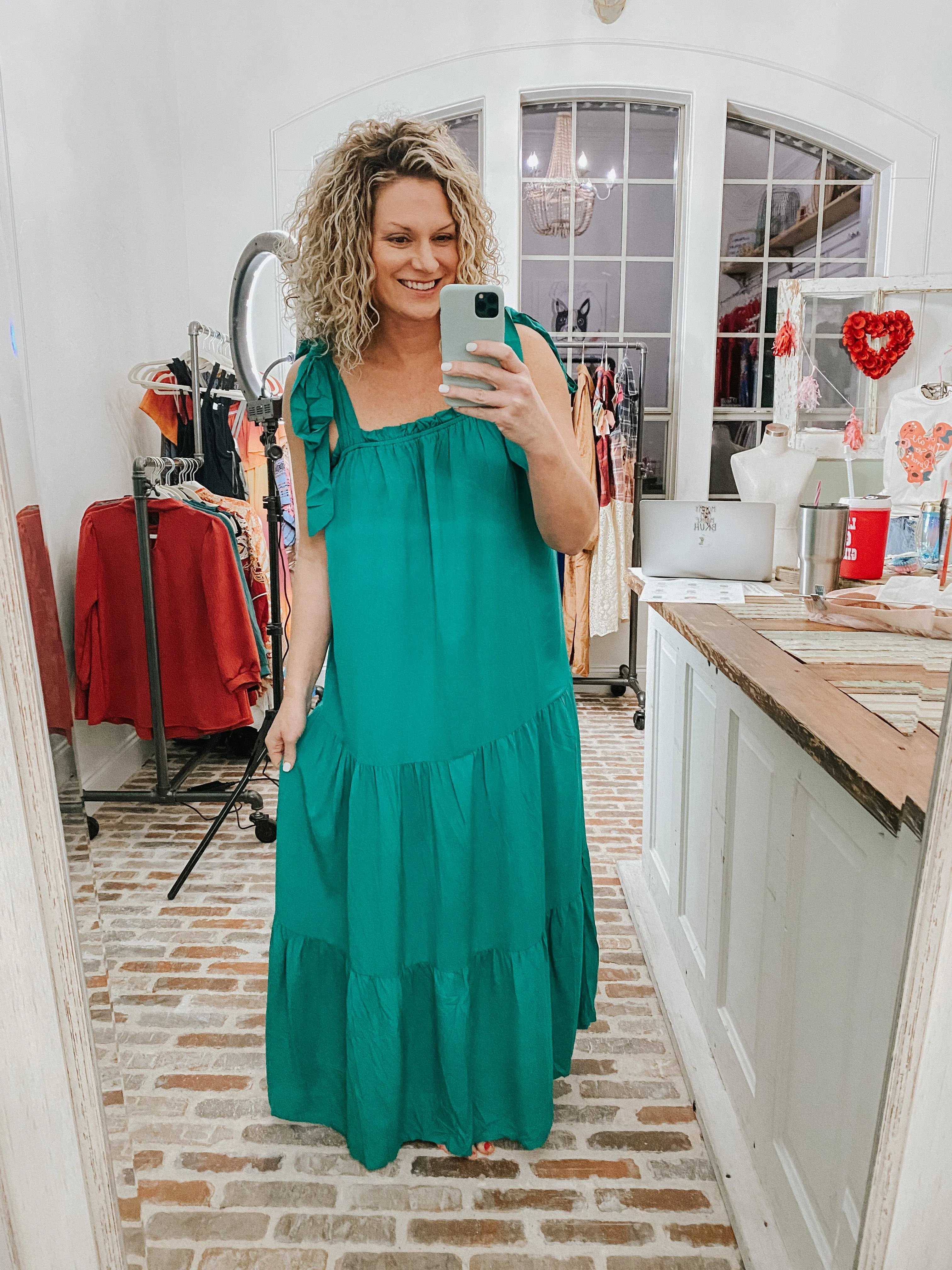Emerald Maxi Dress