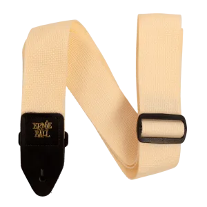 Ernie Ball PolyPro Cream Guitar Strap