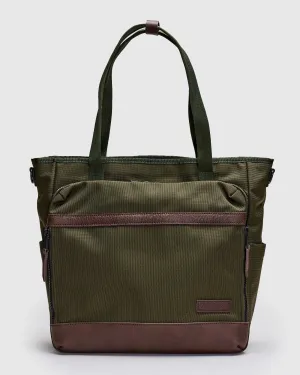 Explorer 2-Way Tote Bag in Khaki