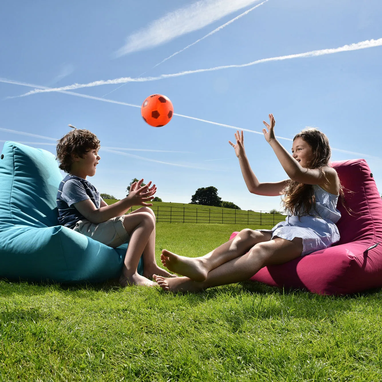 Extreme Lounging Outdoor Bean Bag - Berry